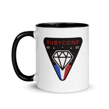 Load image into Gallery viewer, RubyConf 2022 Mug - White With Black Interior
